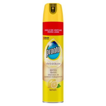 Pronto Lemon Аерозол за дървени повърхности с аромат на лимон x300 мл