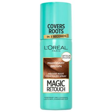 Loreal Paris Magic Retouch Оцветяващ спрей за коса х75 мл, Mahogany Brown