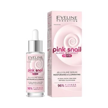 Eveline Pink Snail Озаряващ серум за лице х50 мл