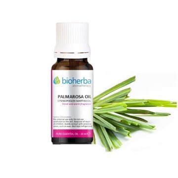 Етерично масло от палмароза х10 мл Bioherba