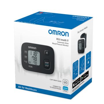Omron RS3 Intelli IT Автоматичен апарат за кръвно налягане на китка