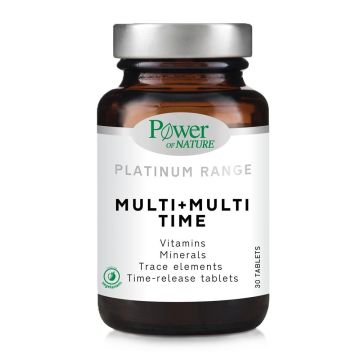Multi+Multi Тime мултивитамини х30 таблетки Power of Nature