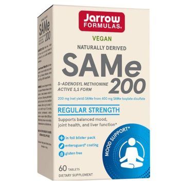 SAM-e 200 мг х20 ентерични таблетки Jarrow