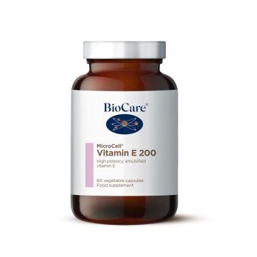 MicroCell Витамин E, 200iu x60 капсули, Biocare