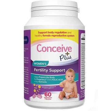 Conceive Plus Пренатални витамини в подкрепа на плодовитостта на жените х60 капсули Sasmar