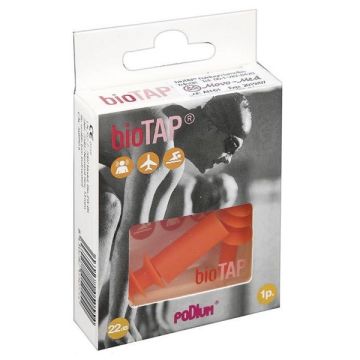 Podium Biotap Тапи за уши за възрастни Силикон х2 броя
