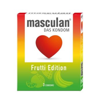 Masculan Frutti Edition Презервативи x3 броя