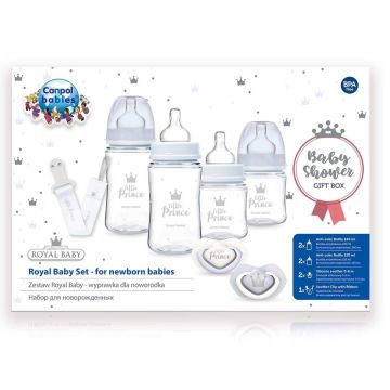 Canpol Babies Комплект за хранене Royal Baby - 0295C, Boy