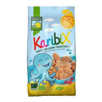 Karibix Овесени бисквити с плодове Био х125 г