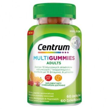 Centrum Multi Gummies Adults Мултивитамини за възрастни х60 желирани таблетки