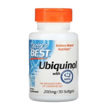 Убиквинол с канека 200мг х30 капсули Doctor's Best