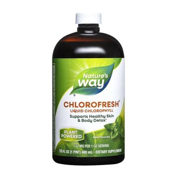 Chlorofresh Течен хлорофилен комплекс с ментов вкус х473 мл Nature's Way