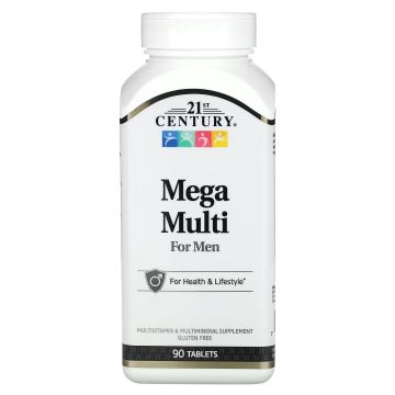 Mega Multi for Men Мултивитамини за мъже х90 таблетки 21st Century