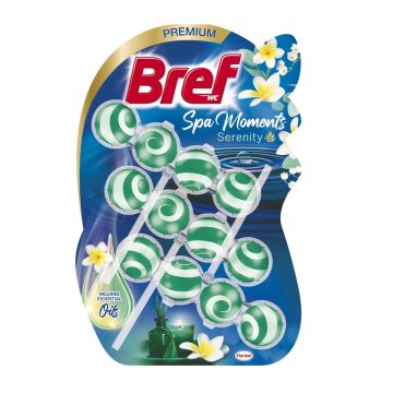 Bref Spa Moments Твърдо тоалетно блокче Serenity x3 броя