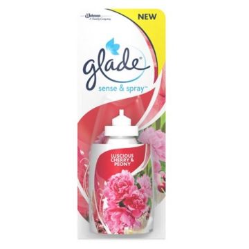 Glade Luscious Cherry & Peony Пълнител за ароматизатор с аромат на череша и божур x18 мл