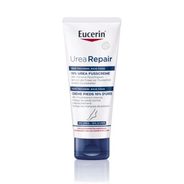 Eucerin UreaRepair Plus Възстановяващ крем за крака с 10% Урея x100 мл