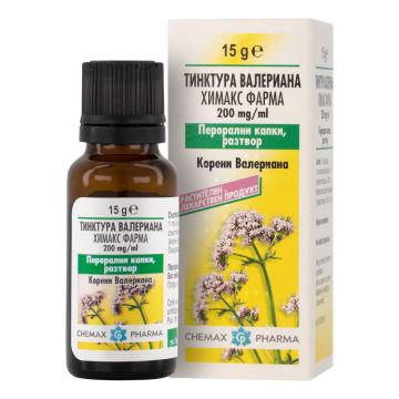 Тинктура от валериана х15 грама - Химакс Фарма