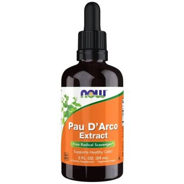 Pau D`Arco Мравчено дърво, течен екстракт х59 мл Now Foods