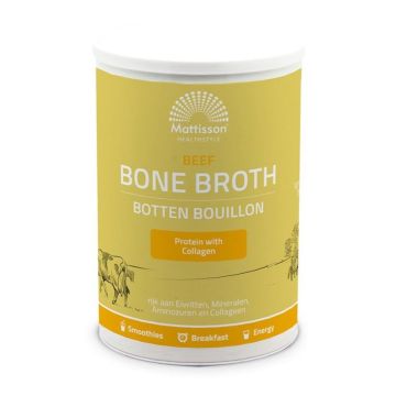 Телешки костен бульон на прах х250 г Mattisson Healthstyle