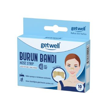 Getwell Ленти за нос за комфортно дишане х8броя