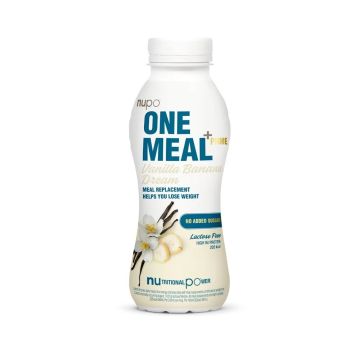 Nupo One Meal +Prime  Шейк заместител на хранене Ванилия и банан x1 брой