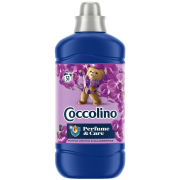 Coccolino Perfume&Care Purple Orchid & Blueberries Омекотител х1275 мл, 51 пранета