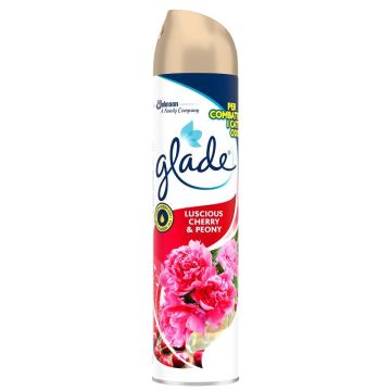 Glade Luscious Cherry & Peony Аерозол за стая с аромат на череша и божур x300 мл