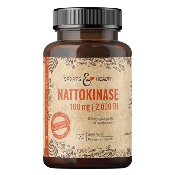 Натокиназа 100 mg/ 2000 FU х130 капсули Sports & Health