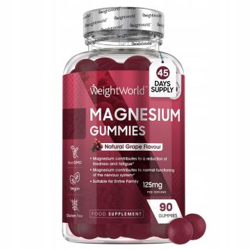Магнезий цитрат 62,5 mg х90 желирани таблетки Weight World