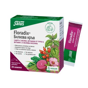 Floradix Билкова кръв х20 сашета