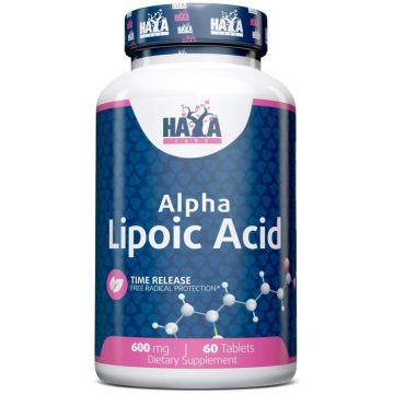 Алфа-липоева киселина 600 mg х60 таблетки Haya Labs