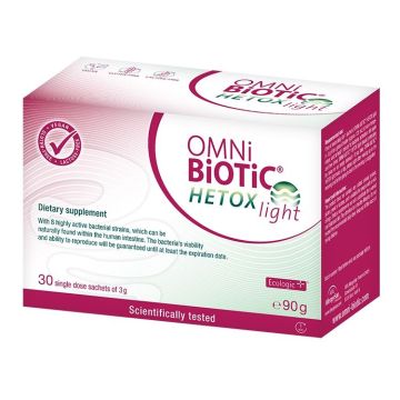 Omni Biotic Хетокс лайт за метаболизма и чернодробната функция 3г х30 сашета