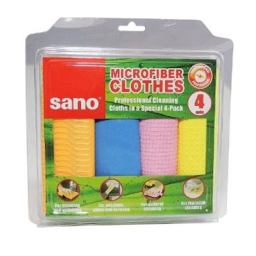 Sano Микрофибърни кърпи x4 броя