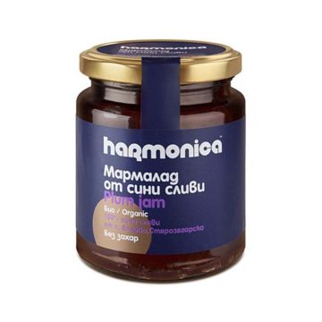 Harmonica Био Мармалад от 100% Сини Сливи Без захар х310 грама