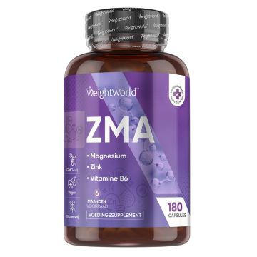 ZMA Магнезий, цинк и витамин B6 х180 капсули Weight World