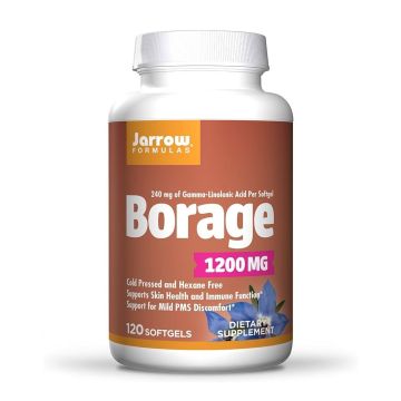 Borage Масло от Пореч, 1200 мг x120 софтгел капсули, Jarrow