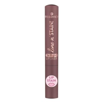 Essence Line N'stainTattoo Молив за устни х2,5 мл, цвят 03 Make A Mauve