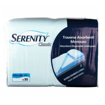 Serenity Чаршафи за еднократна употреба 80х180см x30 броя