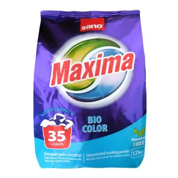 Sano Maxima Bio Color Прах за пране за упорити петна 1,25 кг