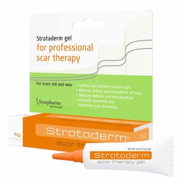 Стратадерм силиконов гел против белези х5 г Stratpharma