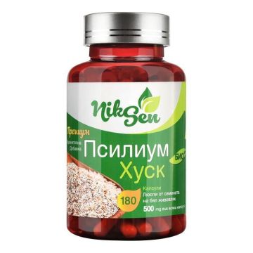 Псилиум хуск за регулиране на теглото х180 капсули Niksen