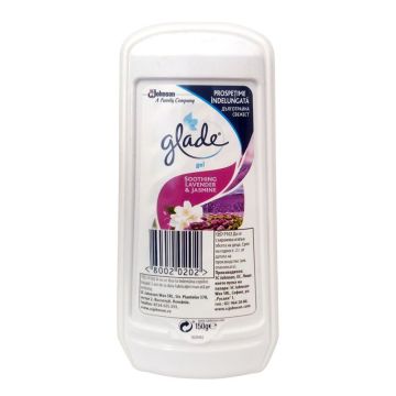 Glade Gel Soothing Lavender & Jasmine  Ароматизатор за стая с аромат на момина сълза x150 грама