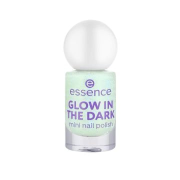 Essence Mini Nail Polish Лак за нокти х5 мл, цвят 01 Glow In The Dark