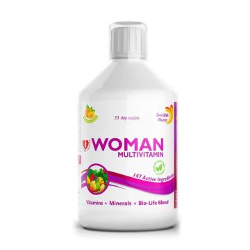 Women мултивитамини за жени + колаген х500 мл Swedish Nutra
