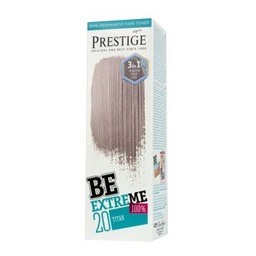 Prestige Be Extreme Полутраен тонер за коса, 20 Титан