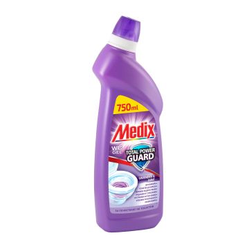 Medix WC Total Power Guard Lavender & MInt Почистващ препарат за тоалетни x750 мл