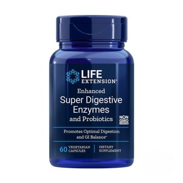 Храносмилателни ензими с Пробиотици х60 капсули Life Extension