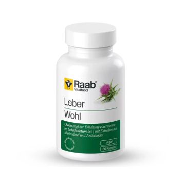 За черен дроб x60 капсули Raab Vitalfood