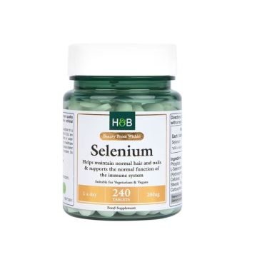 Селен (L-Селенометионин) 200mcg х240 таблетки Holland & Barrett
