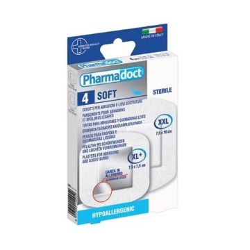 Pharmadoct Soft Стерилни пластири в 2 размера x4 броя